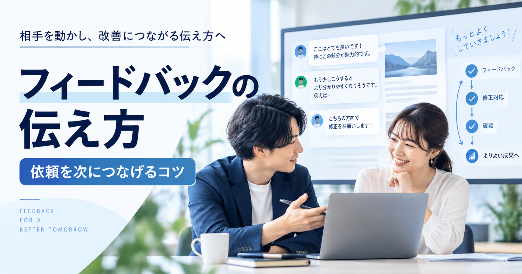 「フィードバックの伝え方」は基準で決まる｜合格ラインを下げて渡すコツ